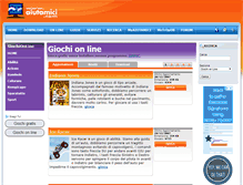 Tablet Screenshot of giochi.aiutamici.com